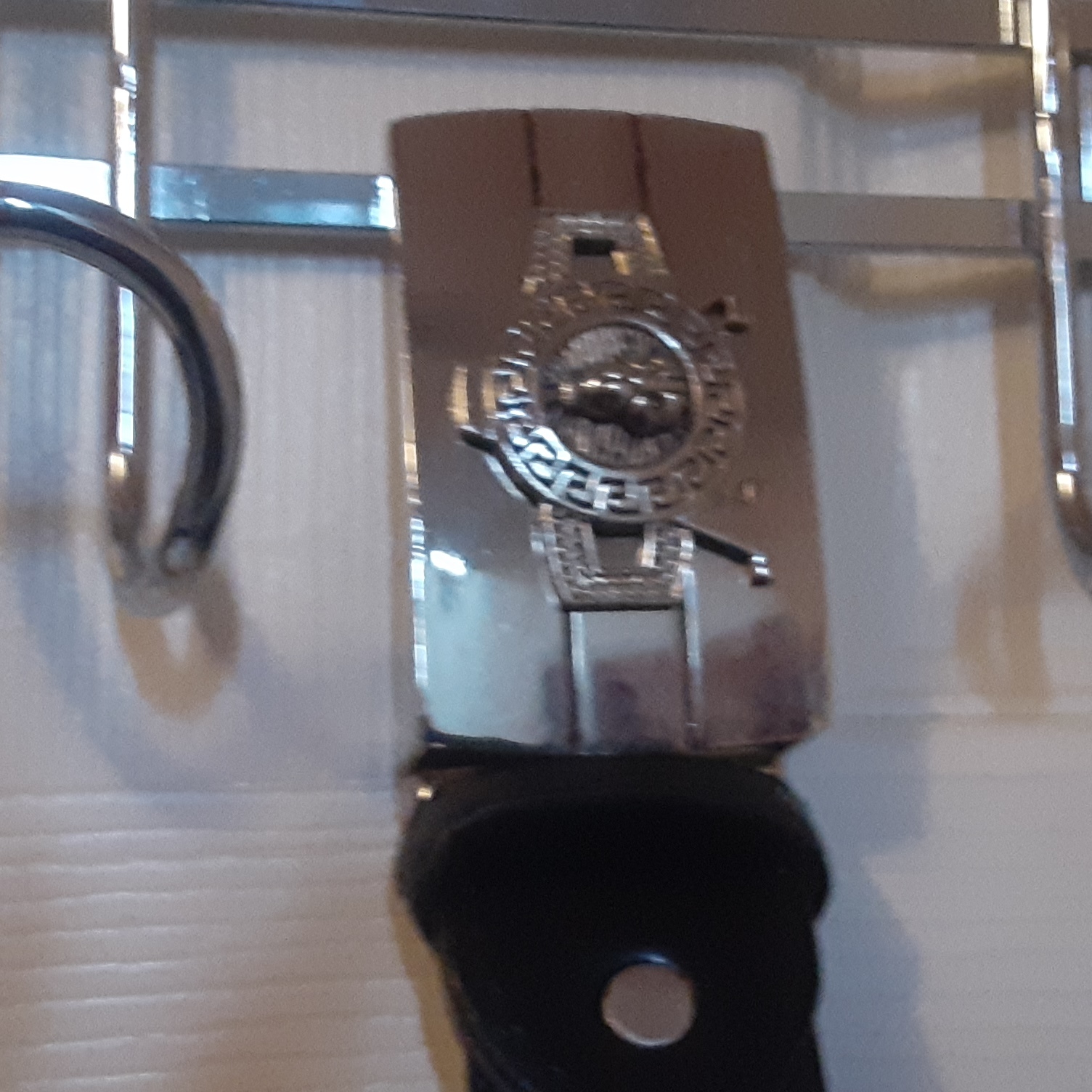 Leather Belts With Silver Buckles Black LXl Leather Belts With Silver Buckles Black LXl